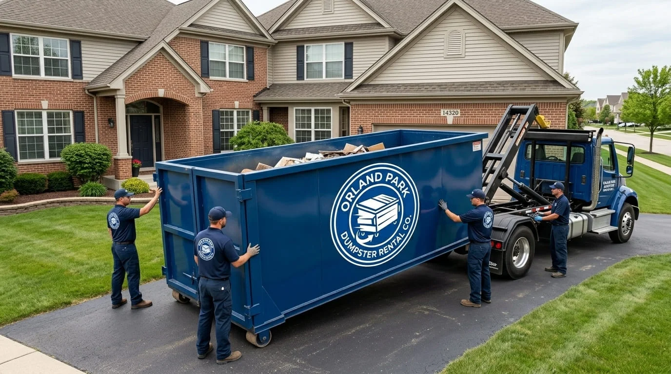 Residential Dumpster Rental Orland Park IL-img